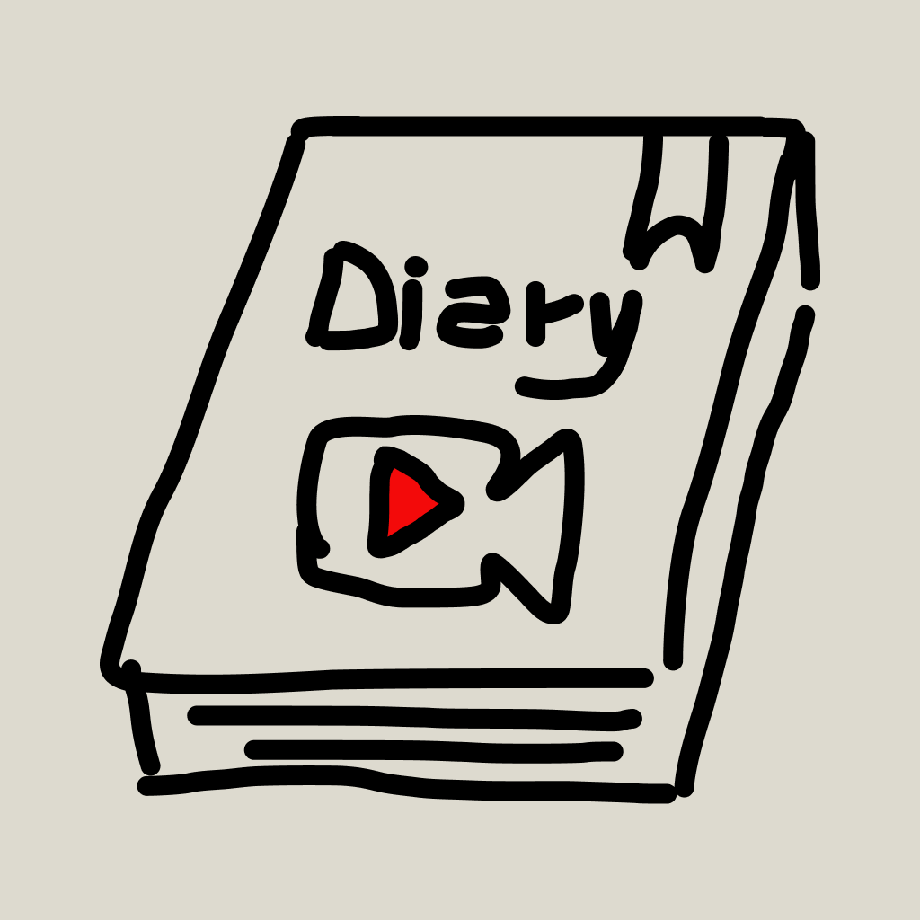 Video Diary — video journal app icon